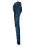 Divided by H&M Solid Blue Jeans Size 4 - photo 5