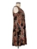 MSK Paisley Brown Cocktail Dress Size M (estimated) - photo 4