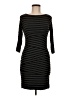 Unbranded Stripes Black Casual Dress Size M (estimated) - photo 1