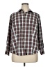 Talbots Plaid Green Long Sleeve Button-Down Shirt Size 16 plus petite  - photo 1