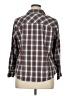 Talbots Plaid Green Long Sleeve Button-Down Shirt Size 16 plus petite  - photo 2