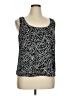 Alex Evenings 100% Polyester Black Tank Top Size 1X - photo 1