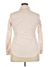 MNG Ivory Long Sleeve Button-Down Shirt Size XL - photo 2