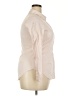 MNG Ivory Long Sleeve Button-Down Shirt Size XL - photo 4