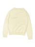 Cat & Jack 100% Cotton Solid Ivory Pullover Sweater Size 8 - photo 2