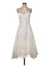 Mestiza New York 100% Polyester Ivory Cocktail Dress Size 0 - photo 1
