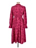Unbranded 100% Polyester Animal Print Pink Casual Dress Size M - photo 2