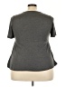 Shein Curve Gray Short Sleeve Henley Size 3X - photo 2