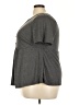 Shein Curve Gray Short Sleeve Henley Size 3X - photo 5