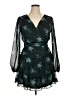 City Studio Teal Cocktail Dress Size XL - photo 1
