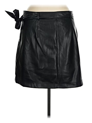 Ann Taylor LOFT Faux Leather Skirt (view 2)