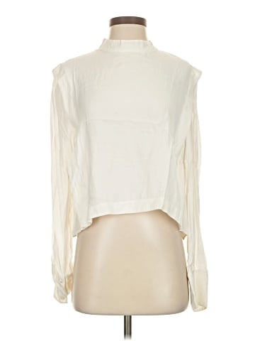 Sandro Long Sleeve Blouse (view 1)