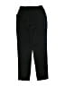 H&M 100% Polyester Solid Black Dress Pants Size 10 - photo 2