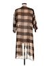 Lularoe 100% Polyester Brown Kimono Size M - photo 2