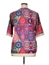 Unbranded Paisley Red 3/4 Sleeve Blouse Size 0X - photo 2