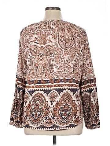 Lucky Brand Long Sleeve Blouse (view 2)