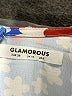 Glamorous 100% Polyester Print Blue Casual Dress Size 6 - photo 7