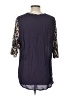 Bit & Bridle Animal Print Brown 3/4 Sleeve T-Shirt Size L - photo 2