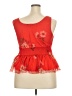 Willow Red Sleeveless Blouse Size 2X - photo 2