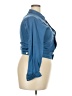 Unbranded Blue 3/4 Sleeve Button-Down Shirt Size 2X - photo 4