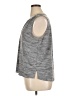 Linda Matthews Gray Sleeveless Blouse Size XL - photo 5