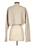 Privacy Please Metallic Tan Pullover Sweater Size XS - photo 2