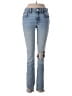 American Eagle Outfitters Hearts Blue Jeans Size 2 Regular - photo 1