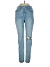 Ann Taylor LOFT Hearts Blue Jeans Size 26 waist - photo 1