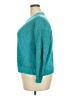 Evri Solid Teal Pullover Sweater Size 2X - photo 5