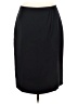 Ann Taylor 100% Polyester Solid Black Formal Skirt Size 8 - photo 1