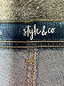 Style&Co Solid Blue Jeans Size 10 - photo 6