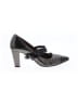 Anyi Lu Houndstooth Gray Gold Heels Size EU 39 - photo 1