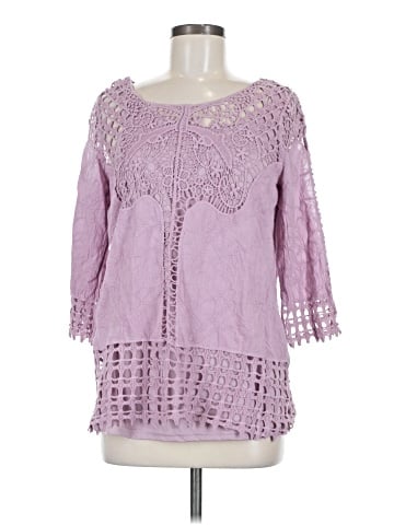 Indigo Thread Co. 3/4 Sleeve Blouse (view 1)