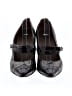 Anyi Lu Houndstooth Gray Gold Heels Size EU 39 - photo 2