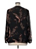 Whistles 100% Polyester Black Long Sleeve Blouse Size 14 - photo 2