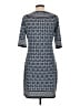 Max Studio Tweed Blue Casual Dress Size L - photo 2