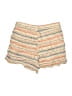 Charlotte Russe Stripes Tan Shorts Size XL - photo 2