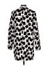 L.K. Bennett 100% Cotton Print Black Coat Size 4 - photo 2