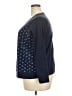 Eddie Bauer Checkered-gingham Blue Pullover Sweater Size 2X - photo 5
