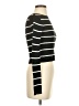 Prince & Fox Stripes Black Pullover Sweater Size S - photo 4