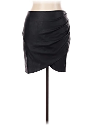 Victoria Faux Leather Skirt (view 1)