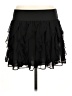 Express Design Studio 100% Polyester Solid Black Formal Skirt Size M - photo 1