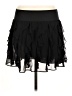 Express Design Studio 100% Polyester Solid Black Formal Skirt Size M - photo 2