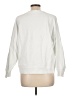 J.Crew 100% Cotton White Sweatshirt Size L - photo 2