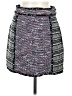 French Connection Tweed Gray Casual Skirt Size 8 - photo 1