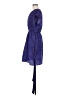 Mossimo 100% Polyester Paisley Blue Casual Dress Size M - photo 5