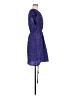 Mossimo 100% Polyester Paisley Blue Casual Dress Size M - photo 4