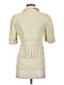 CAbi 100% Linen Ivory 3/4 Sleeve Button-Down Shirt Size XS - photo 2
