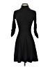 Forever 21 Solid Black Casual Dress Size S - photo 1