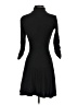 Forever 21 Solid Black Casual Dress Size S - photo 2